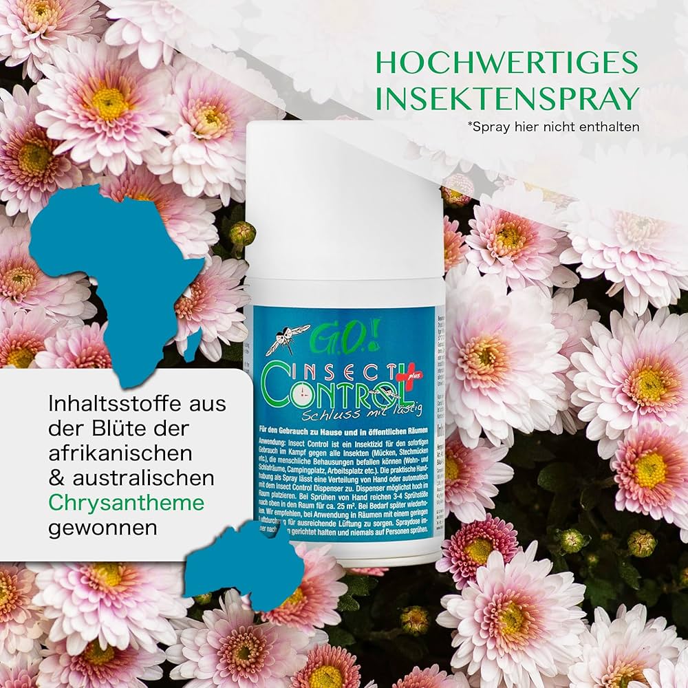 Dispenser PRO, GO Insect Control Sprühapparat, programmierbarer Zerstäuber - Mein-Insektenschutz-Shop Insektenschutzspray Fliegenabwehr Wespenschutz
