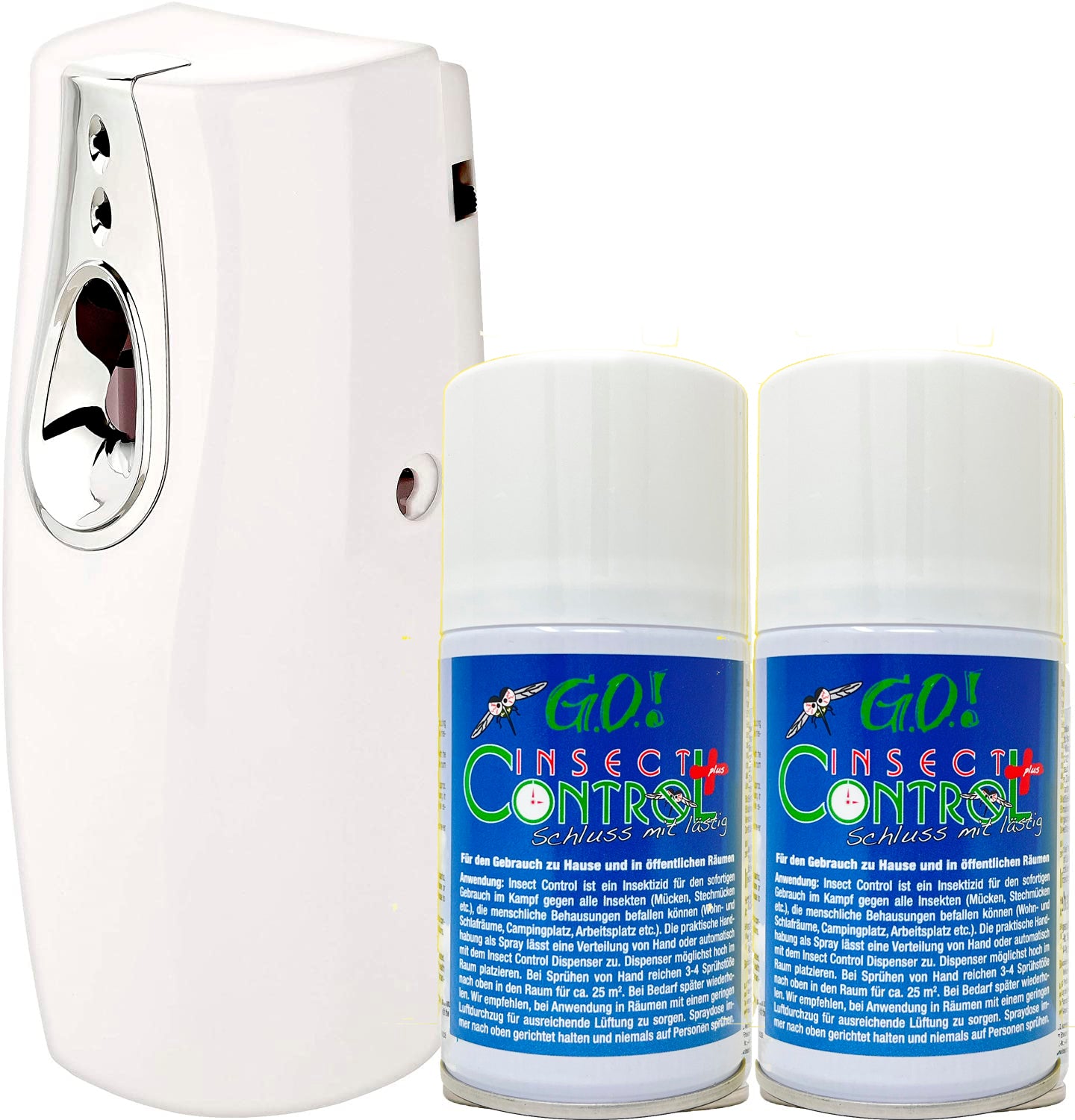 GO Insect Control 2X Spraydosen zu 250ml Plus 1x Dispenser – Mein ...